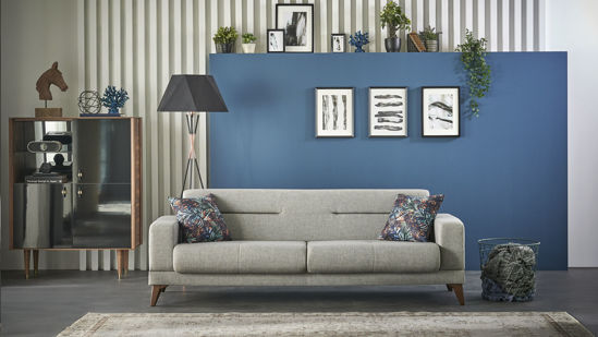 Cara 3 Seater Sofa (Bedded)