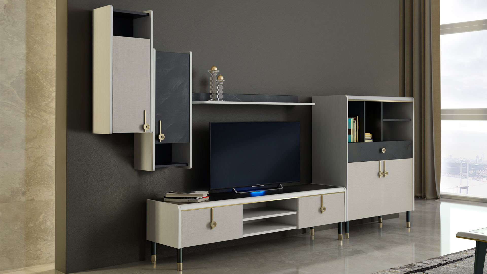 Proda 96081 Tv Uppernarrowhanging Cabinet
