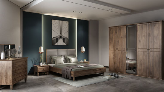Cara Bedroom (Amalfi Walnut)
